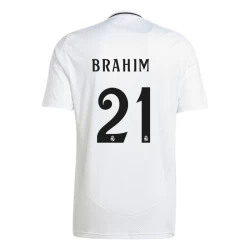 Real Madrid Brahim #21 Fußballtrikot 2024-25 Heimtrikot Herren