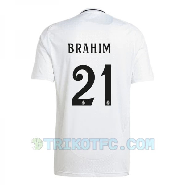 Real Madrid Brahim #21 Fußballtrikots 2024-25 Heimtrikot Herren