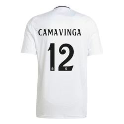 Real Madrid Camavinga #12 Fußballtrikot 2024-25 Heimtrikot Herren