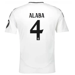 Real Madrid David Alaba #4 Fußballtrikot 2024-25 HP Heimtrikot Herren