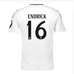 Real Madrid Endrick #16 Fußballtrikot 2024-25 HP Heimtrikot Herren