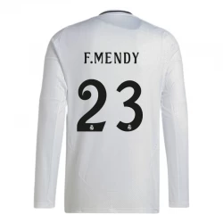 Real Madrid F. Mendy #23 Fußballtrikots 2024-25 Heimtrikot Herren Langarm
