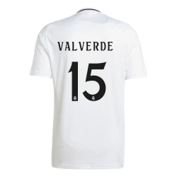 Real Madrid Federico Valverde #15 Fußballtrikot 2024-25 Heimtrikot Herren