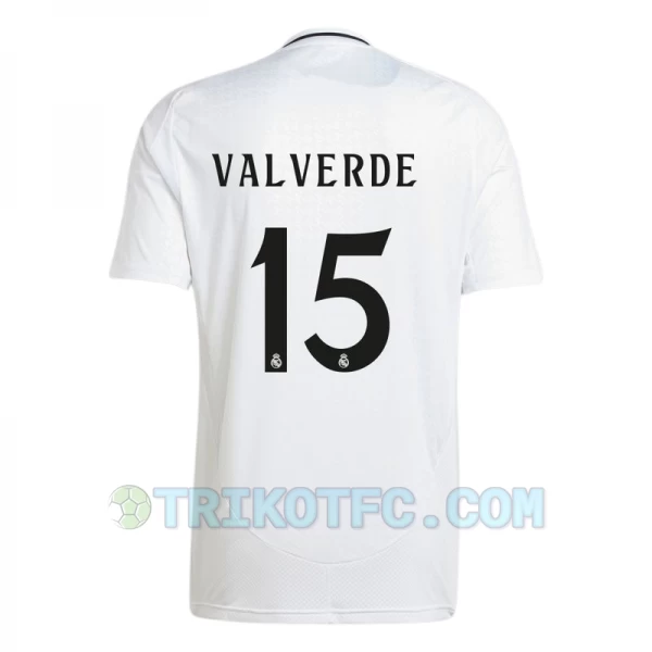 Real Madrid Federico Valverde #15 Fußballtrikots 2024-25 Heimtrikot Herren