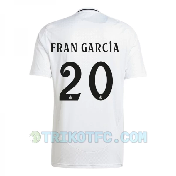 Real Madrid Fran Garcia #20 Fußballtrikots 2024-25 Heimtrikot Herren