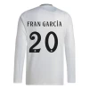 Real Madrid Fran Garcia #20 Fußballtrikots 2024-25 Heimtrikot Herren Langarm