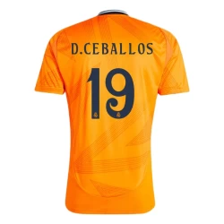 Real Madrid Fußballtrikot 2024-25 D. Ceballos #19 Auswärtstrikot Herren