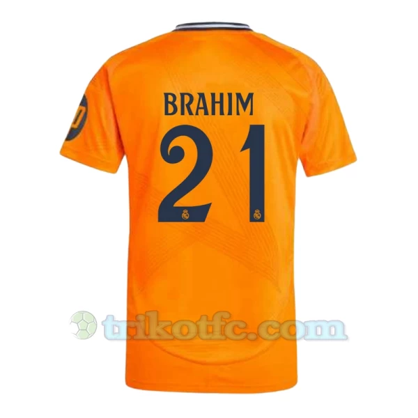 Real Madrid Fußballtrikot 2024-25 HP Brahim #21 Auswärtstrikot Herren