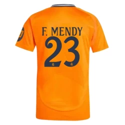 Real Madrid Fußballtrikot 2024-25 HP F. Mendy #23 Auswärtstrikot Herren