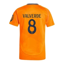 Real Madrid Fußballtrikot 2024-25 HP Federico Valverde #8 Auswärtstrikot Herren