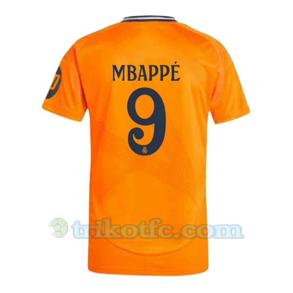 Real Madrid Fußballtrikot 2024-25 HP Mbappe #9 Auswärtstrikot Herren