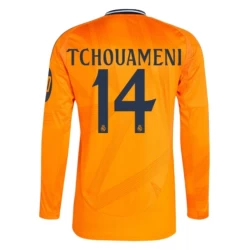 Real Madrid Fußballtrikot 2024-25 HP Tchouameni #14 Auswärtstrikot Herren Langarm