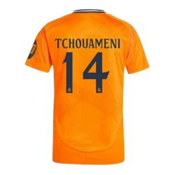 Real Madrid Fußballtrikot 2024-25 HP Thcouameni #14 Auswärtstrikot Herren