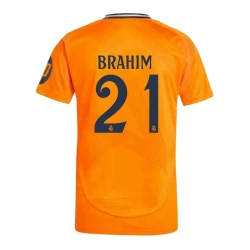 Real Madrid Fußballtrikots 2024-25 HP Brahim #21 Auswärtstrikot Herren