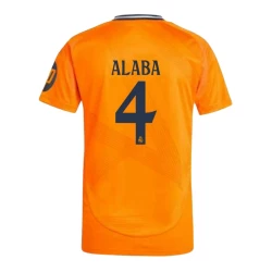 Real Madrid Fußballtrikots 2024-25 HP David Alaba #4 Auswärtstrikot Herren