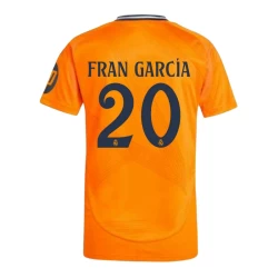 Real Madrid Fußballtrikots 2024-25 HP Fran Garcia #20 Auswärtstrikot Herren