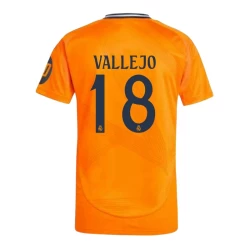 Real Madrid Fußballtrikots 2024-25 HP Vallejo #18 Auswärtstrikot Herren