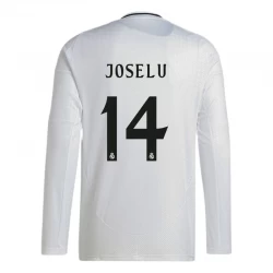 Real Madrid Joselu #14 Fußballtrikots 2024-25 Heimtrikot Herren Langarm
