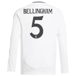 Real Madrid Jude Bellingham #5 Fußballtrikot 2024-25 Heimtrikot Herren Langarm