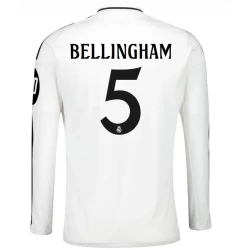 Real Madrid Jude Bellingham #5 Fußballtrikot 2024-25 HP Heimtrikot Herren Langarm