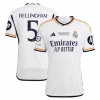 Real Madrid Jude Bellingham #5 Fußballtrikots 2023-24 Final London HP Heimtrikot Herren