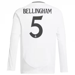 Real Madrid Jude Bellingham #5 Fußballtrikots 2024-25 Heimtrikot Herren Langarm