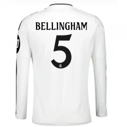 Real Madrid Jude Bellingham #5 Fußballtrikots 2024-25 HP Heimtrikot Herren Langarm
