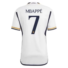 Real Madrid Kylian Mbappé #7 Fußballtrikots 2023-24 Heimtrikot Herren