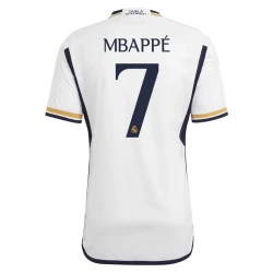 Real Madrid Kylian Mbappé #7 Fußballtrikots 2023-24 Heimtrikot Herren