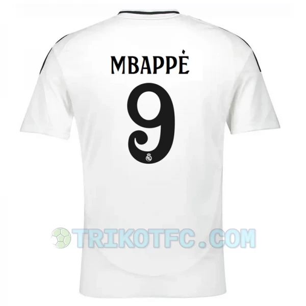 Real Madrid Kylian Mbappé #9 Fußballtrikots 2024-25 Heimtrikot Herren