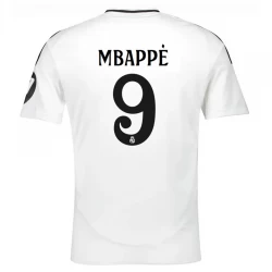 Real Madrid Kylian Mbappé #9 Fußballtrikots 2024-25 HP Heimtrikot Herren