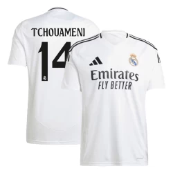 Real Madrid Tchouameni #14 Fußballtrikot 2024-25 Heimtrikot Herren