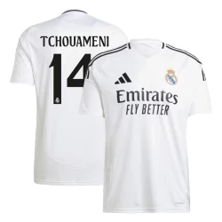 Real Madrid Tchouameni #14 Fußballtrikots 2024-25 Heimtrikot Herren