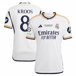Real Madrid Toni Kroos #8 Fußballtrikots 2023-24 Final London HP Heimtrikot Herren