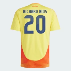 Richard Rios #20 Kolumbien Fußballtrikot Copa America 2024 Heimtrikot Herren