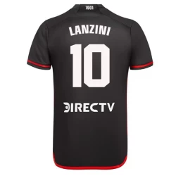 River Plate Fußballtrikots Lanzini #10 2024-25 Ausweichtrikot Herren