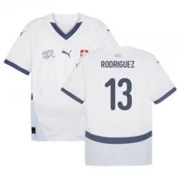 Rodriguez #13 Schweiz Fußballtrikots EM 2024 Auswärtstrikot Herren