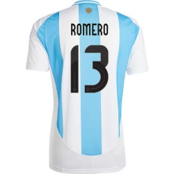 Romero #13 Argentinien Fußballtrikot Copa America 2024 Heimtrikot Herren