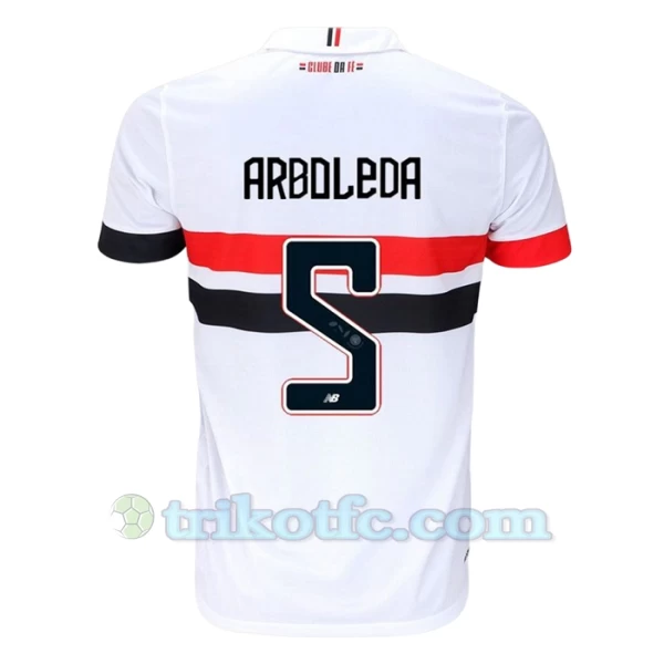 São Paulo FC Arboleda #5 Fußballtrikot 2024-25 Heimtrikot Herren