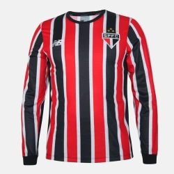 São Paulo FC Fußballtrikot 2024-25 Auswärtstrikot Herren Langarm