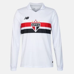 São Paulo FC Fußballtrikot 2024-25 Heimtrikot Herren Langarm