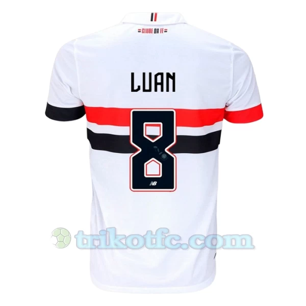 São Paulo FC Luan #8 Fußballtrikot 2024-25 Heimtrikot Herren