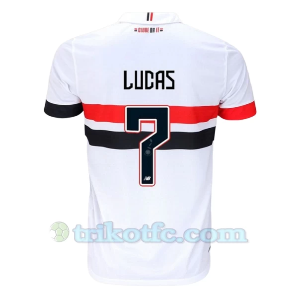 São Paulo FC Lucas Moura #7 Fußballtrikot 2024-25 Heimtrikot Herren