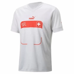 Schweiz Fußballtrikot WM 2022 Auswärtstrikot Herren