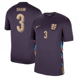 Shaw #3 England Fußballtrikots EM 2024 Auswärtstrikot Herren
