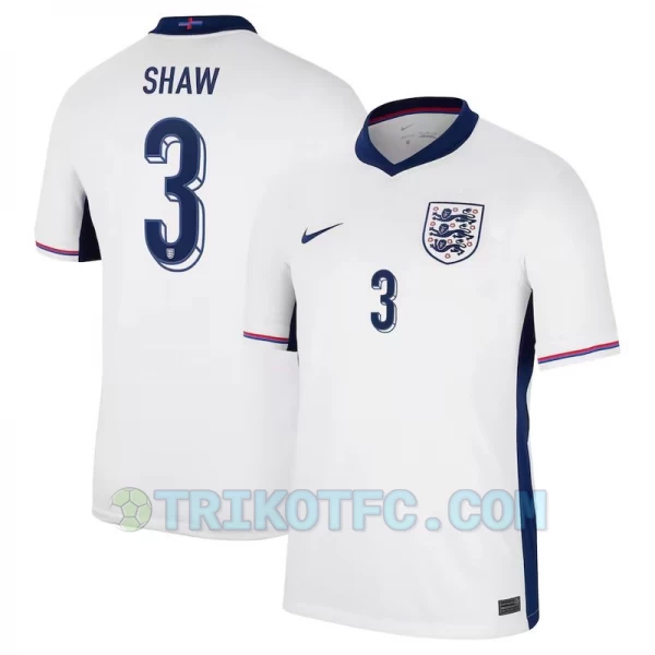 Shaw #3 England Fußballtrikots EM 2024 Heimtrikot Herren