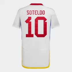 Soteldo #10 Venezuela Fußballtrikot Copa America 2024 Auswärtstrikot Herren