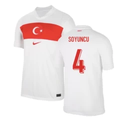 Soyuncu #4 Truthahn Fußballtrikot EM 2024 Heimtrikot Herren