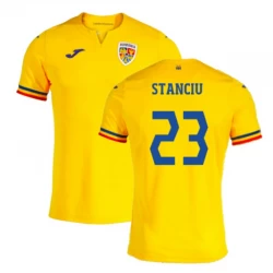 Stanciu #23 Rumänien Fußballtrikots EM 2024 Heimtrikot Herren