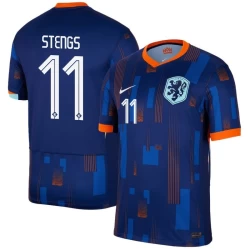 Stengs #11 Niederlande Fußballtrikot EM 2024 Auswärtstrikot Herren